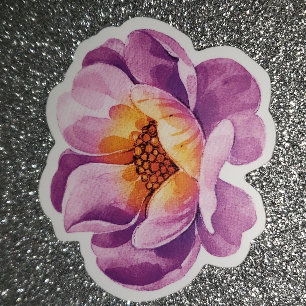 NATURE FLOWER WATERPOOF Sticker Flower